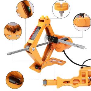 Quality 2 Ton Electric Scissor Jack 350mm Lift Range 120W Rated Power wholesale