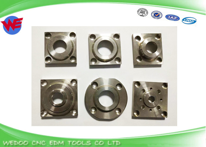 3082804 3082526 Sodick EDM Parts Cover Nozzle Guide Nozzle base 50*50*ID15 S408