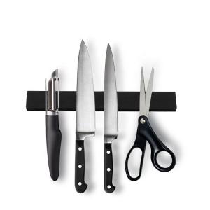 Quality Upgrade Your Kitchen with Our Sustainable Stainless Steel/Rubber Magnetic Knife Holder wholesale