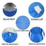 GB15979-2002 Safety Standard Waterproof Breathable Non Sterile SMS Fabric