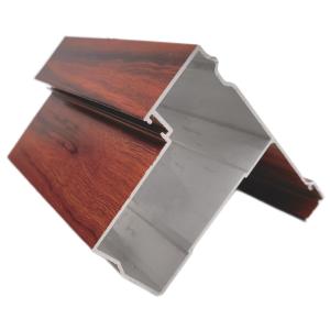 Quality 6063 6061 Aluminium Extrusion Profiles Rectangle Shape Weather Resistance wholesale