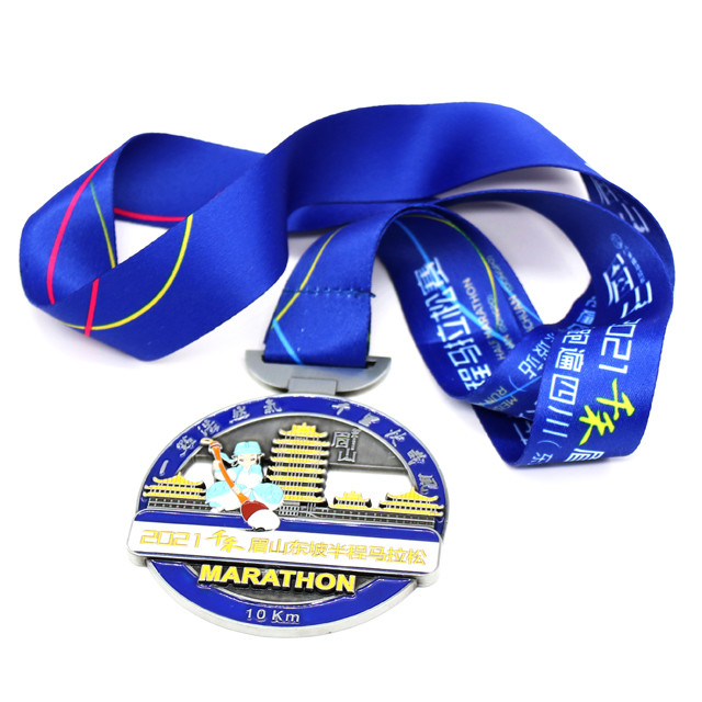 Sports Soccer Medal Award Metal Plated Custom 3D Gold Football Team Cup Trophy And Medals