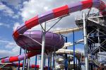Fiberglass Amusement Park Rides Super Behemoth Bowl Water Slide Customized