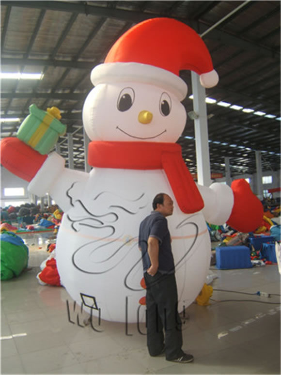 Wonderful good quality holiday inflatables, inflatable snowman for Christmas
