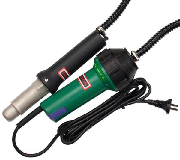 Split-type hot air plastic welding gun, 1600W hot air gun for PP/PE pearl wool