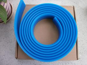 Quality 75 Shore Blue Screen Printing Squeegee Blades ISO 9001 Hard To Wear For Ceramics wholesale