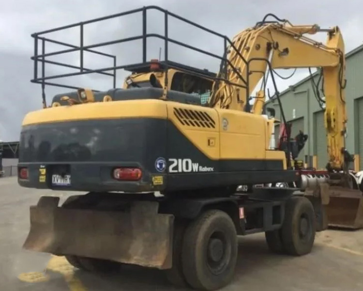 Hyundai R210W Used Wheel Excavator 210-9 210W-9 Second-Hand