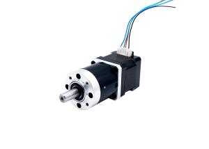 Quality NEMA 14 High Torque Hybrid Stepping Planetary Gearbox Motor 5V 12V 35mm wholesale