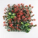42cm Waterproof Fake Green Wall Grass For Wall Garden