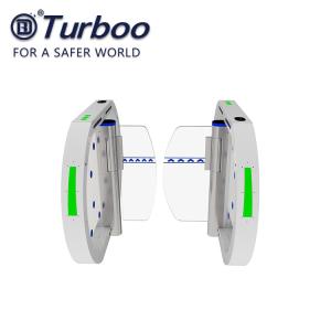 Quality White Elegant Office Security Gates / High Speed Gate Imported LED Indicator wholesale