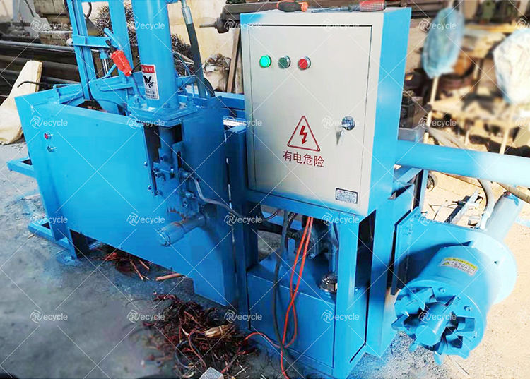 Electric Stator Copper Extractor Machine 4kw For Scrap Copper Recycling