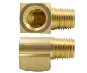 Quality CNC 1/4&quot; NPT Pipe Brass 90 Degree Street Elbow Lead Free wholesale