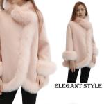 New Design Autumn Winter Warm Women Shearling MID-Length Fox Fur Coats for