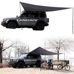 0 Area Four-season Tent Car Roof Rack Side Awning for Off Road Vehicle Roof Top