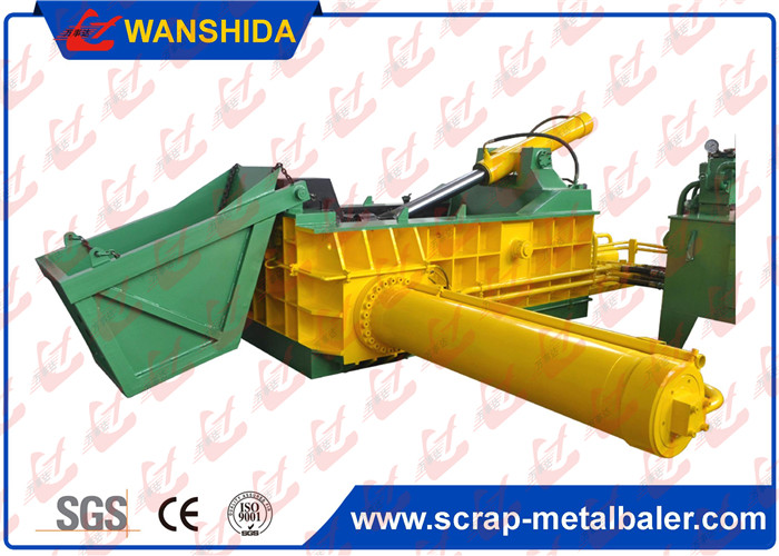 250 Ton Side Push Out Hydraulic Metal Baler Scrap Steel Baling Press Machine CE Certificated