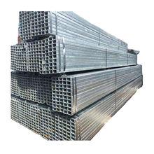 Quality Painted Galvanized Rectangular Steel Pipe Ends Threaded Package Crate wholesale
