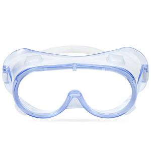 Quality Lightweight Disposable Medical Eye Goggles , Surgery Safety Glasses Reduced Condensation wholesale