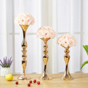 Quality Wedding Centerpieces Vintage Gold Metal Mermaid Design Candle Holders for Home Events wholesale