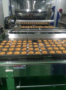 Quality PLC Control 1000kg/H Bakery Production Line Equipment For Sweet Bun wholesale