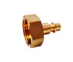 3/4'' To 1/4'' Tubing Brass Blow Out Plug Lead Free