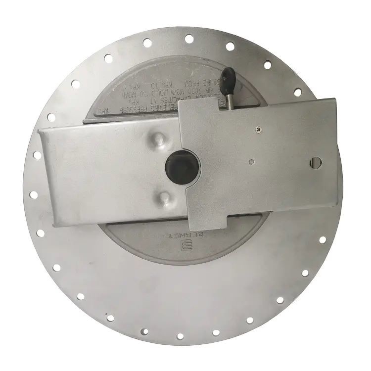 Bernet 16inch MC460T Iron Steel Durable Manhole Cover for Fuel Tank Truck