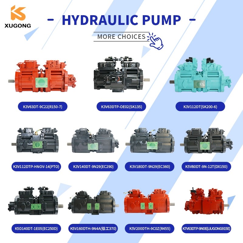 Fast Delivert K3V112DT Excavator Hydraulic Pumps 31N6-10051 For R210LC-7