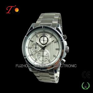 Quality master design mature stainless steel strap business style for men watches wholesale