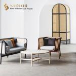 Lobby Sofa, Morden Sofa, Solid Wood sofa, Leisure sofa, Fabric Upholstery