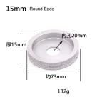 Small Electroplated Grinding Wheel Silver Electric Grinding Wheel 50mm