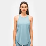 Women Loose Gym T Shirts Dry Quick Sleeveless Tank Tops Workout Gym Clothing