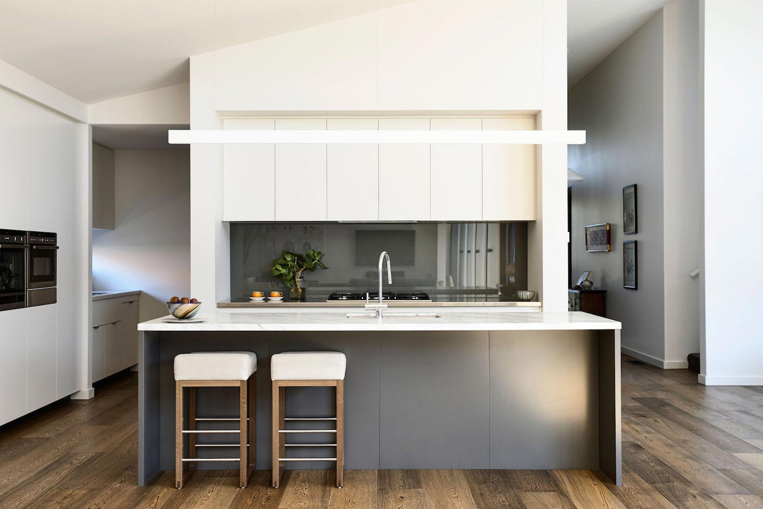 Home Modern Flat Pack Smart Kitchen Pantry Modular Kitchen Furniture Cabinets for Villa