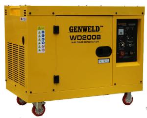 Quality WD200B 200A Silent Diesel Welder Generator wholesale