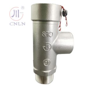 Quality DN15 PN40 Cryogenic Low Lift Safety Valve For Cryogenic Liquid Storage Tank wholesale