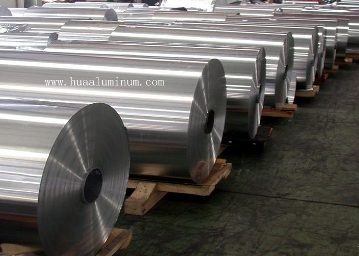 H18 PVDF Coated Aluminum Foil Coil Impact Resistance For Roofing