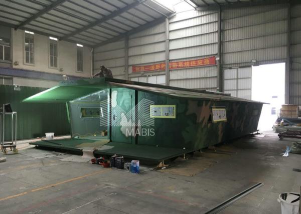 Free Design Folding Container House , Insect Resistant Collapsible Container