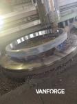 SS Alloy Steel Open Die Forgings Seamless Rolled Ring , Rolled Steel Rings