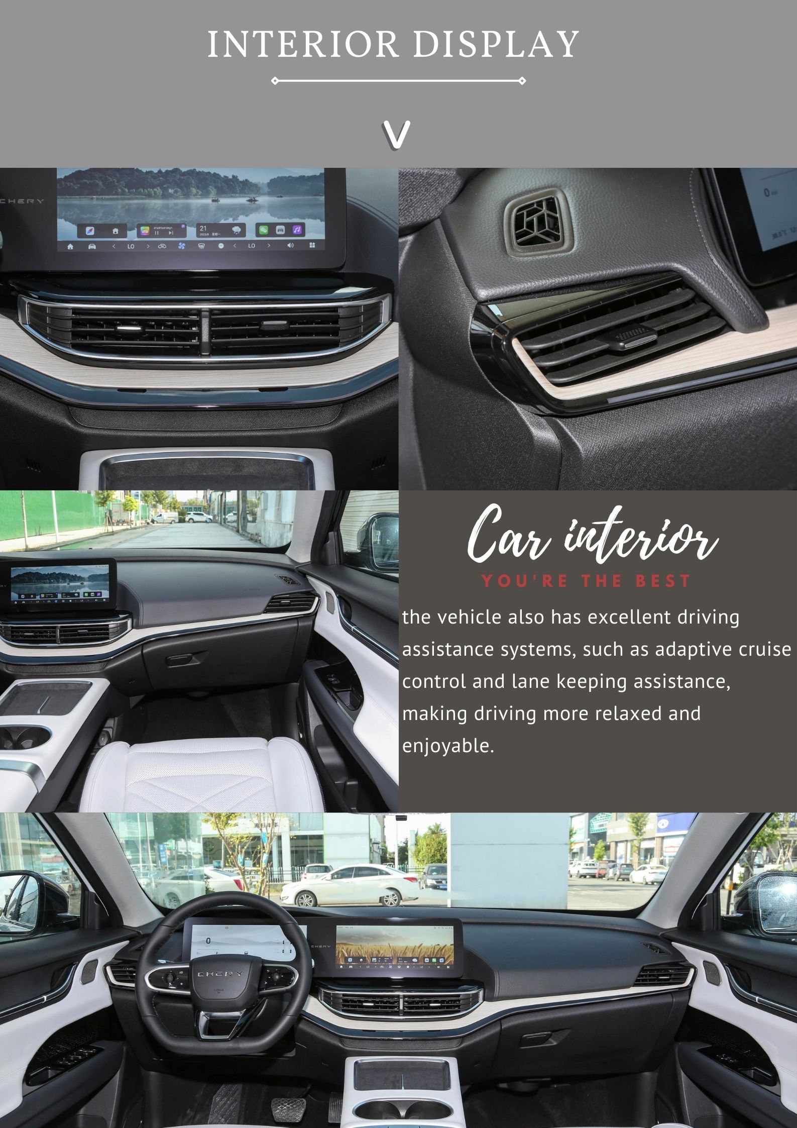 Chery EQ7 2023 512km 412km Air Pro Max Ultra Electric Vintage Classic Car Chinese EV Cars