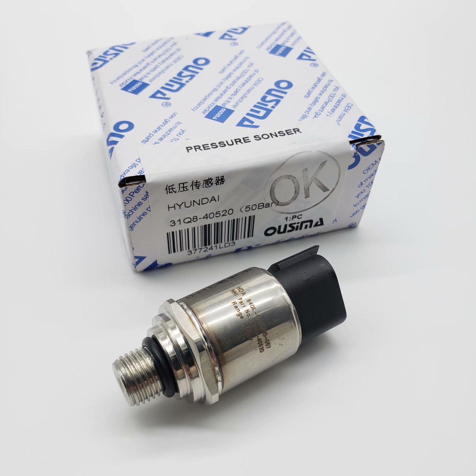 OUSIMA Eletric Excavator 31Q8-40520 50 Bar Pressure Sensor