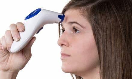 Water Resistant Digital Forehead Thermometer , Non Contact Infrared Body