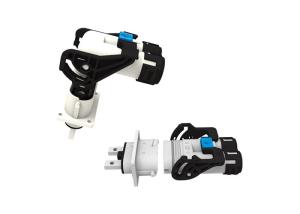 Quality Right Angle Electric Car Charging Sockets 2 Pin Insulation Resistan wholesale