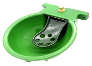 Quality Fully Enameled Cattle Drinking Cups Small Mounting Place High Durability wholesale