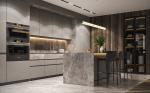 Modern Design Furniture Prefab Integrated Fitted Smart Cuisine Kitchen Cabinet