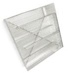 Square 27cm BBQ Smoke Generator A Maze N Pellet Tray Net Basket Box