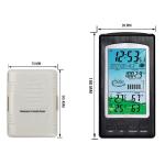 Outdoor Sensor Color Weather Station With Barometer And Indoor Thermo-Hygrometer