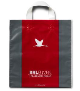 Quality PVC Soft Loop Handle Plastic Bags LDPE , HDPE Plastic Shopping Bag wholesale