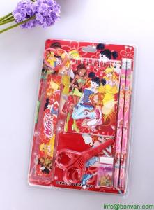 Quality Children Promotional Back to School Stationery Set,personalized stationery set wholesale