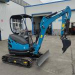 CE EPA Euro5 2.5 Ton 2500KG Mini Hydraulic Excavator Crawler Long Lifespan