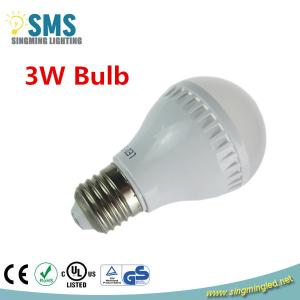 Quality 3w led bulb light plastic housing wholesale