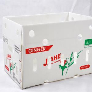 Quality Versatile Fruit Corrugated Boxes Flat Surface and UV Coating wholesale