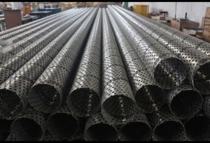Quality 304 316L Perforated Stainless Steel Tube Nickel - Chromium With Polishing wholesale